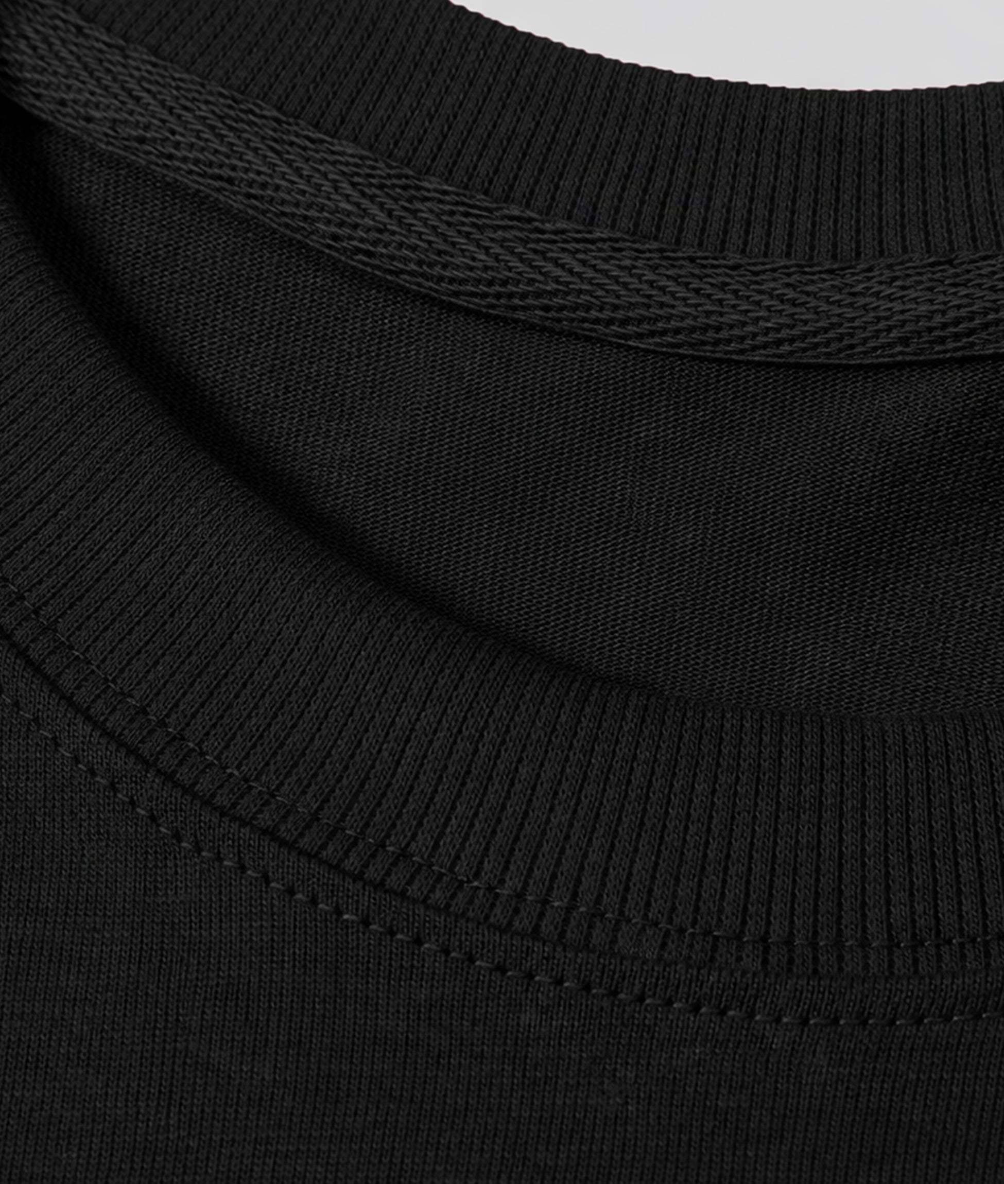 Premium Blank | Oversize | Black 200 gsm