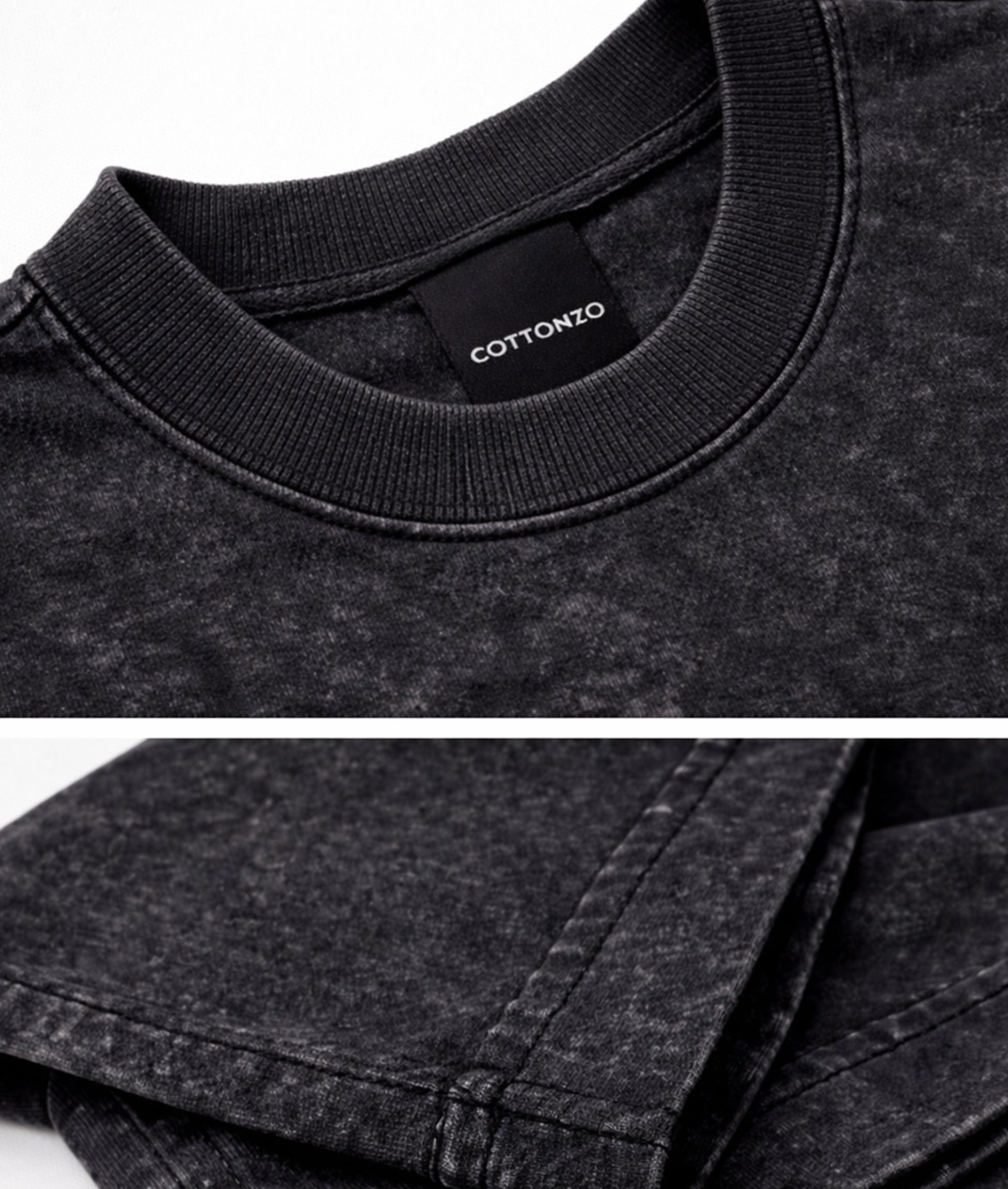 Oslo | Black Mineral Wash 320 gsm