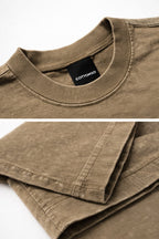 Oversize ・ Khaki Wash ・ 320 gsm