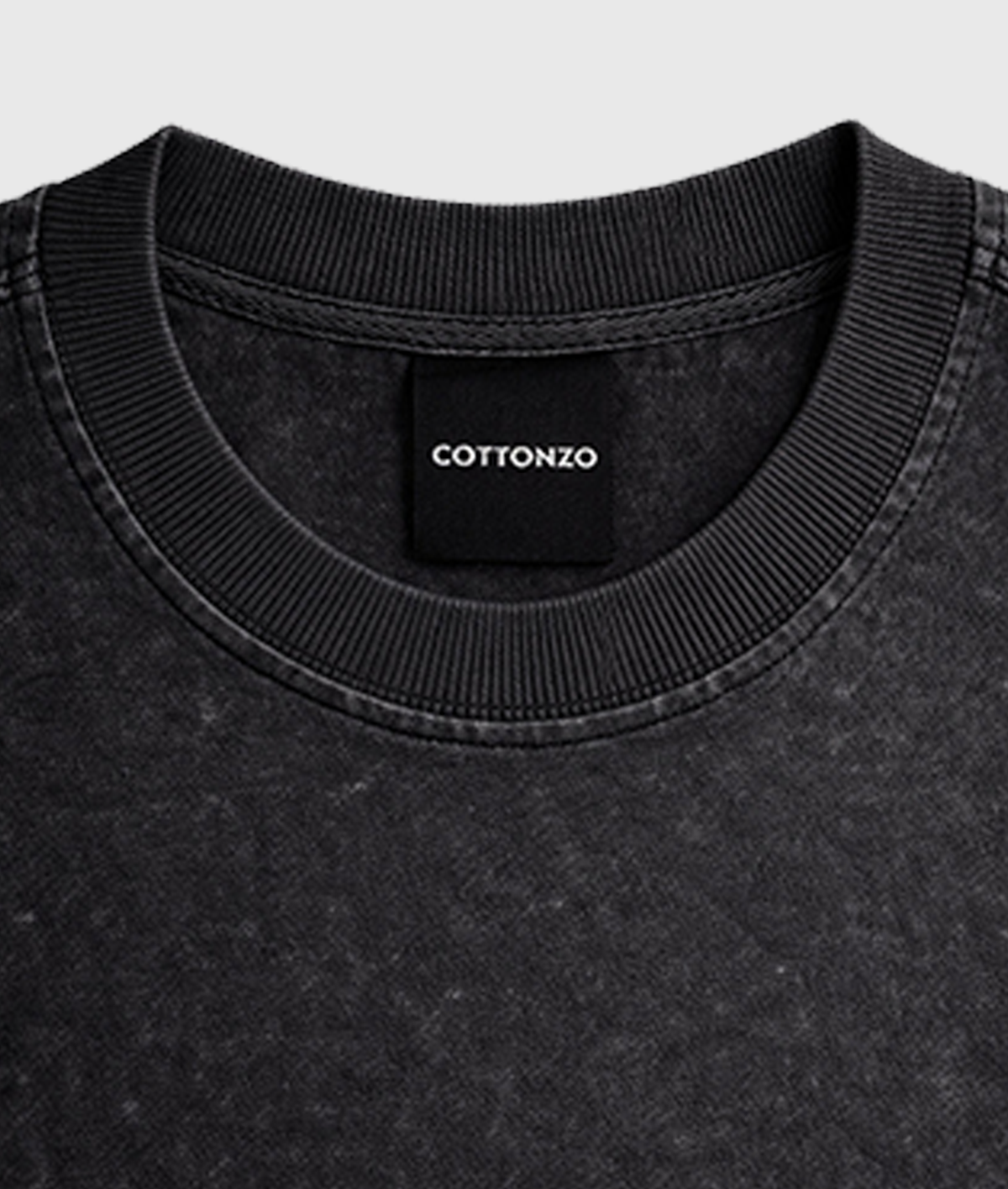 Oversize ・ Black Wash ・ 320 gsm
