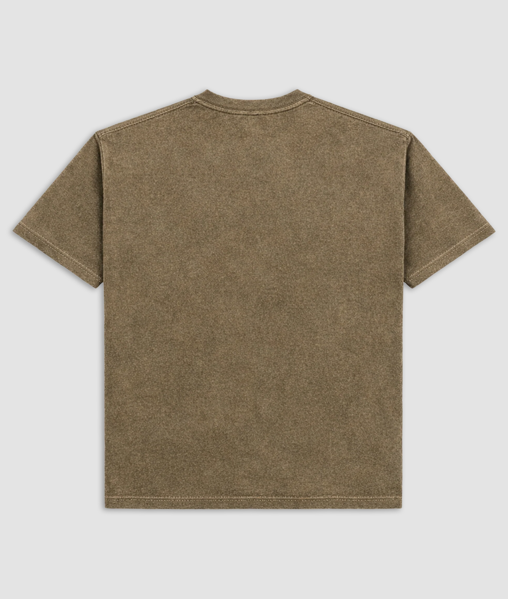 Oversize ・ Khaki Wash ・ 320 gsm